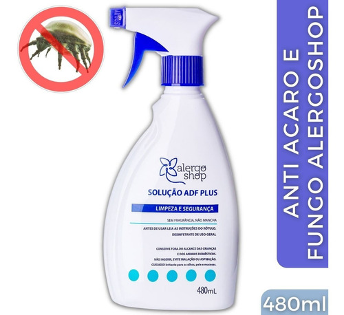 Spray Acaricida Repelente Anti Acaro Fungos Solução Adf 480m