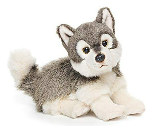 Peluche Pequeño Lobo Amigo Suave Para Niños