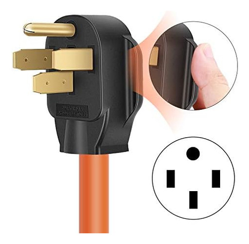Cable Adaptador De Soldador Cleyean Nema 14-50p A 6-50r, Ada