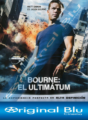 Bourne El Ultimatum ( Matt Damon) Blu Ray Original - Almagro