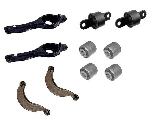 Kit Bucha E Braços E Bandejas Suspensão Traseiro Ford Focus