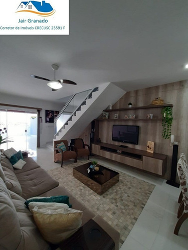 Lindo Sobrado Semi-mobiliado Em Camboriú No Bairro Santa Regina - Sb00197 - 68293894