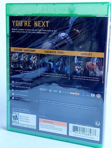 Imagen 3 de 3 de Xbox One Mortal Kombat 11 Xboxone Nuevo