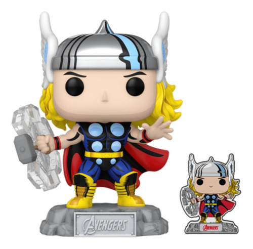 Funko Pop! Thor With Pin - Marvel