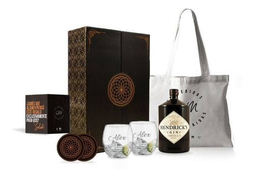 Souvenirs Experiencia Box Gin Hendrick's 700ml Centro