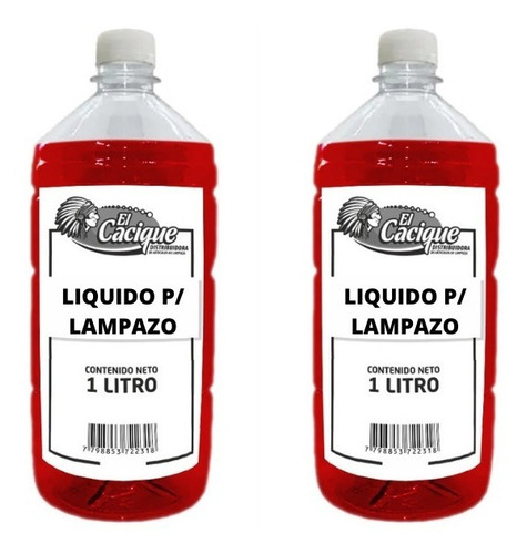 Liquido Para Lampazo X 1 Litro Cacique,pack X 2u.(cod. 3658)