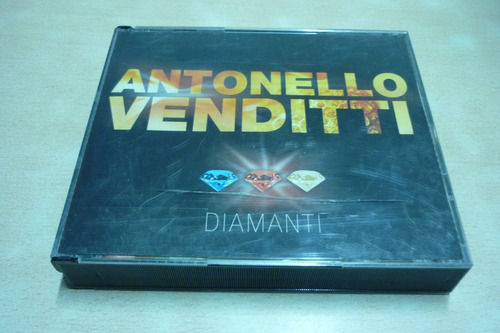 Antonello Venditti Diamanti Cd Triple Fat Box Impecable