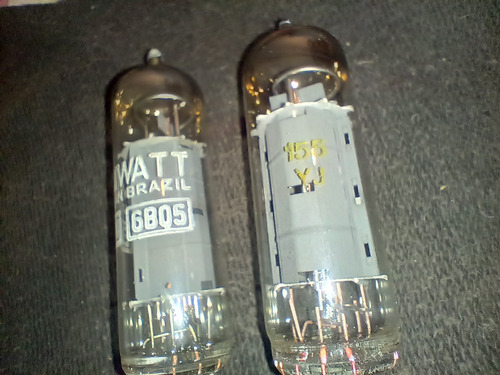 Kit De 2 Válvulas El84 Tesla - Miniwatt (Usado)