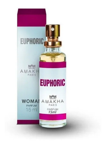Perfume Feminino Euphoric Amakha Paris 15ml Para Bolso Bolsa