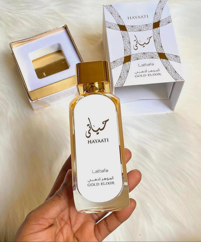 Perfume Lattafa Hayaati Gold Elixir 100 Ml Eau De Parfum