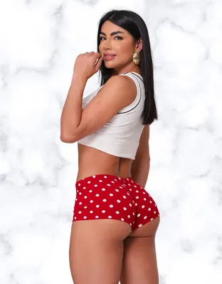Micro Short Poá Empina Bumbum - Suplex Tendência