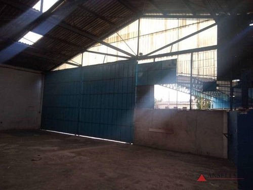 Imagem 2 de 12 de Galpão Para Alugar, 610 M² Por R$ 8.900,00/mês - Campestre - Santo André/sp - Ga0424