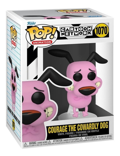 Funko Pop: Coraje El Perro Cobarde - Cartoon Network #1070