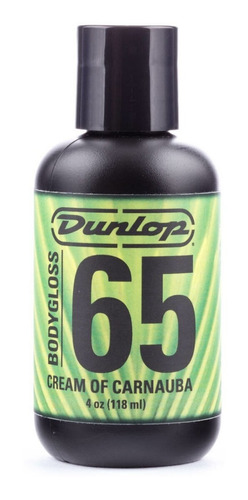 Limpiador Guitarras Dunlop Formula 65 Crema Bodygloss 4 Oz