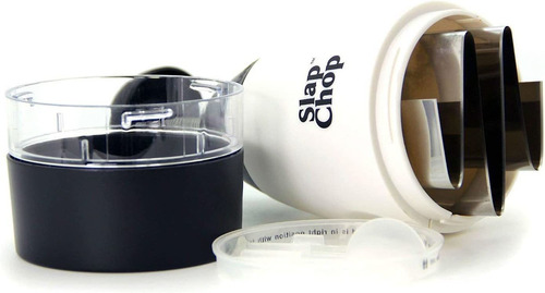 Cortador De Verduras Slap Chop C/ Cuchillas Acero Inoxidable