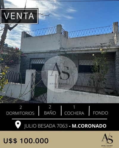 E Vende Casa En Martin Coronado!!! Oportunidad!!!!