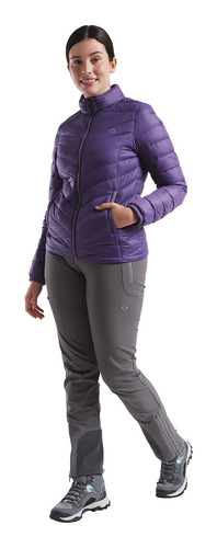 Parka Pluma Eboni Women Purple Doite