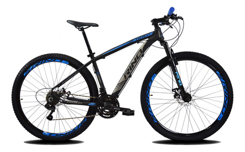 Bicicleta Rino 29 Everest Shimano + Trava Hidraulico Gts 24v