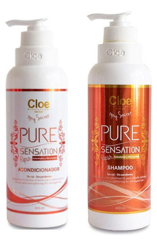 Kit Capilar Reparador Shampoo+acondicionador Cloe Profesiona