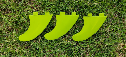 Imagen 3 de 9 de Quillas Surf Excelente Calidad Naranja O Verde Sistema Fcs