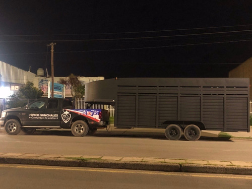 Imagen 6 de 14 de Trailer 9 Caballos Enganche Americano Homologados