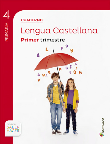 Cuaderno Lengua Castellano 4-1 Primaria Sab Vv.aa Santillana