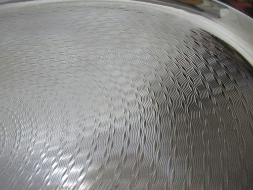Antig Bandeja Ovalada Inglesa Elkington Plate 52x39cm (15466 Plateado (Usado)