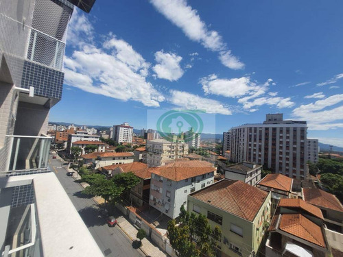 Apartamento Novo - Embaré - Santos - 01 Dormitório/suíte - Varanda - Garagem Demarcada - R$400.000,00 - Ap6592