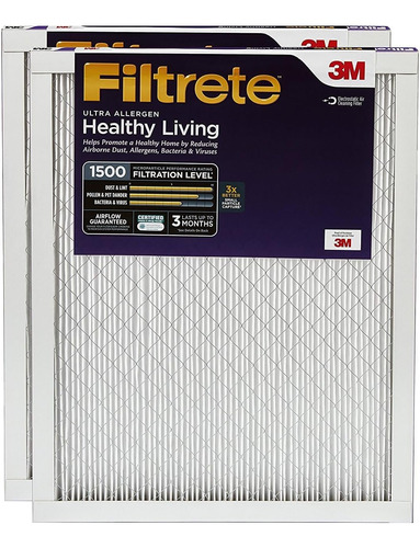 Filtro De Aire De 18x24x1 Pulgadas, Mpr 1500, Merv 12, ...