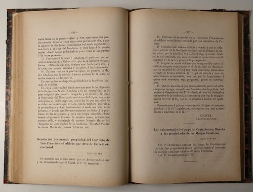 Digesto Eclesiástico Argentino Juan Goyena 1880