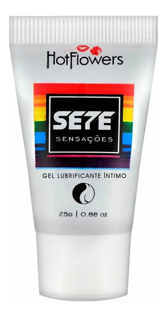 Gel Anestésico Lubrificante Sete Sensações Hot Flowers