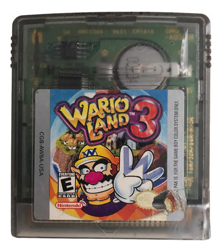 Wario Land 3 Original Gbc