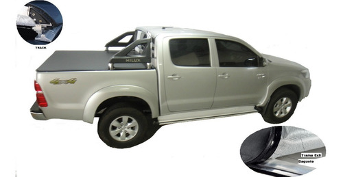 Capota Marítima P/ Hilux Dupla 2005/2015 C/ Santo Antonio