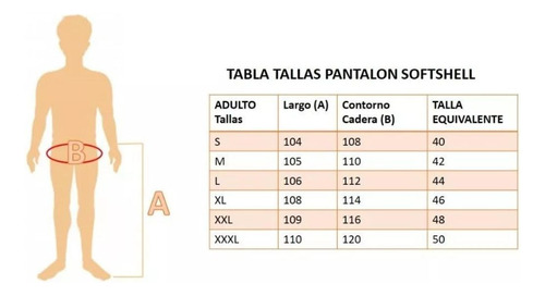 Pantalón Térmico Softshell Hombre Con Cinturon. Tactico. 39