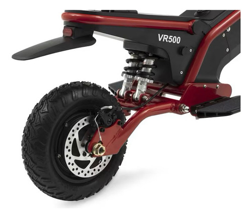 Scooter Eléctrico Zigna Vr500 45km/h Carga Max 150kg Negro