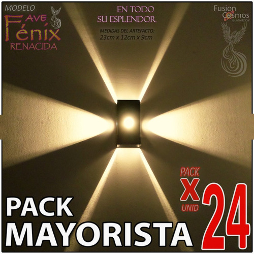 Luces Navidad Efecto Estrella Rayo X Pack Mayorista X24unid