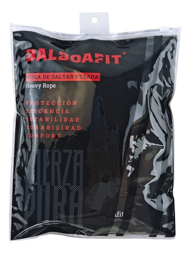 Imagen 5 de 6 de Heavy Rope Soga Salto Pesada Saltar Balboafit Rulemanes Pro
