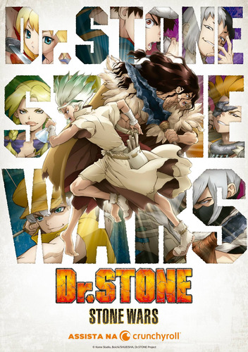 Dr. Stone: Stone Wars - Superpôster Anime Invaders, de Editora Europa. Editorial Editora Europa Ltda., capa mole em português, 2021