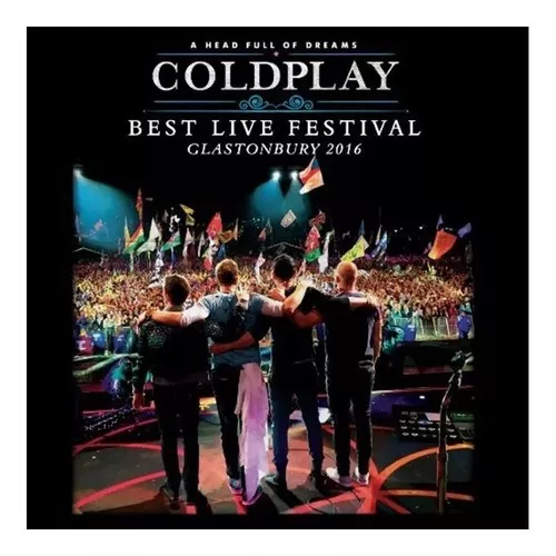 Vinilo Coldplay Best Live Festival Glastonbury 2016 Lp