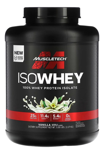 Proteina 100% Whey Isolate 5 Lb