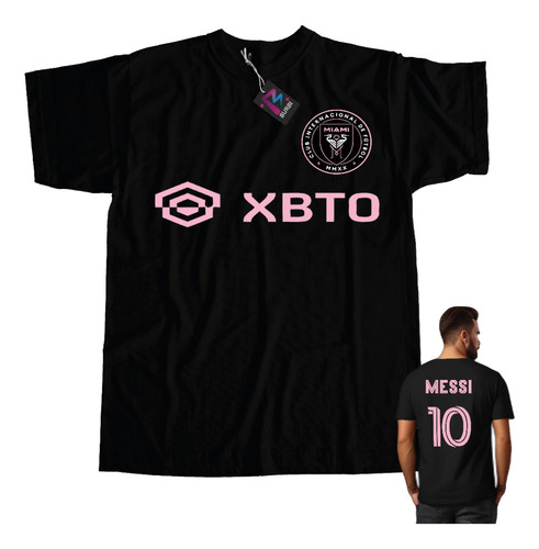 Remera Messi Inter Miami Estampa Atrás Calidad Premium