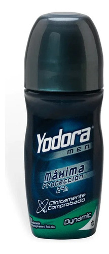 Yodora Desodorante Roll On X 30g Men Máx - g a $600