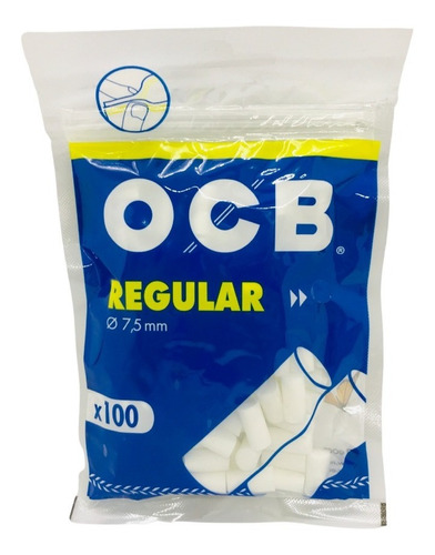 5 Ocb Filtros Regular 100u- Filters Ocb Candyclub Local Once