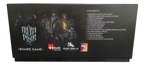 Organizador (insert Mdf) Para Frostpunk: The Board Game