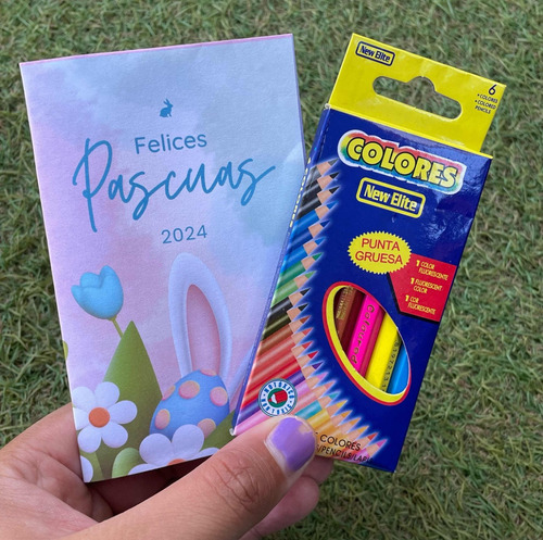 Mini Libros Para Colorear Más Lápices X10 Souvenir