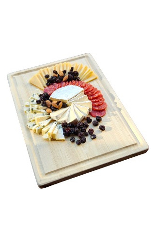 Imagen 4 de 8 de Tabla Cocina Para Cortar Picar Picada Asado Plato. De Madera