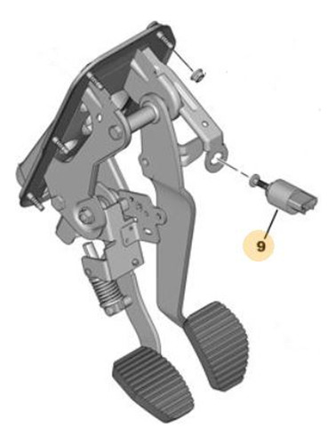 Contactor / Interruptor Stop Peugeot Partner Patagonica 1.6