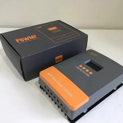 Controlador De Carga Solar Powmr 100% Mppt 60a 12v/24/36/48v