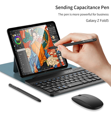 Funda Con Teclado Y Lápiz For Samsung Galaxy Z Fold5