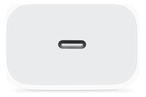 Cargador Apple 20w Usb C Para iPhone 15/ Pro/ Max/ Plus